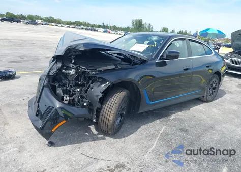 2024 BMW I4 Edrive40 z USA, uszkodzony, nr VIN WBY73AW01RFT39197